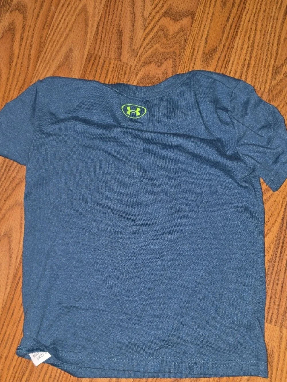 Under Armour Navy Graphic Tee with Light Blue Shorts